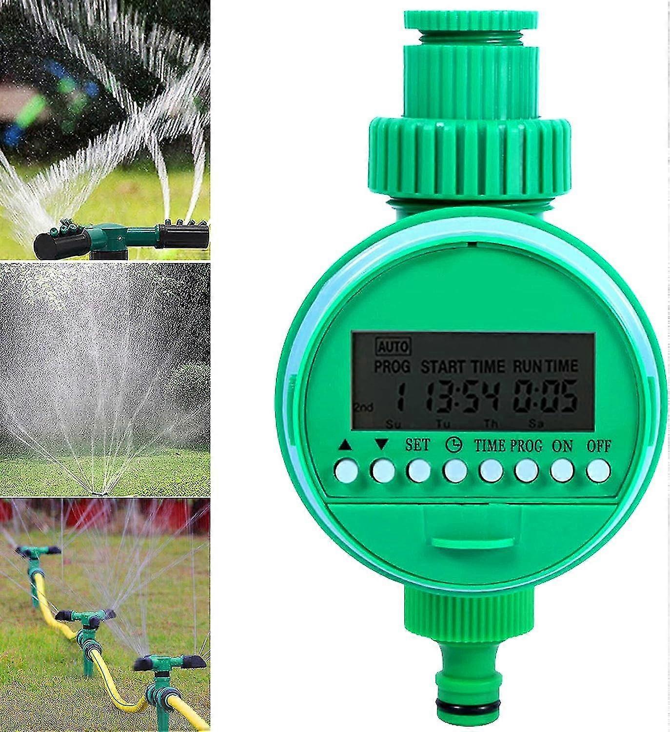Garden Irrigation Controller Automatic Watering Timer 16 Modes for Garden Vegetable Lawn Farm