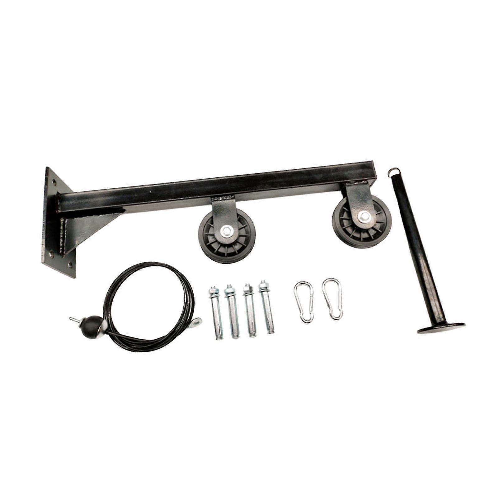 Cable Pulley Compact High Pull Down Training Tools for Power Racks Home Sport