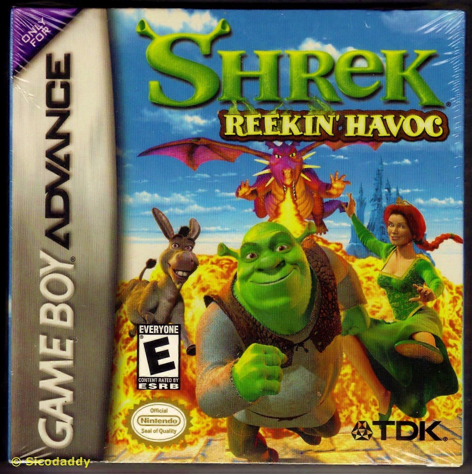 Shrek Reekin Havoc  Game -  - PAL - New & Sealed