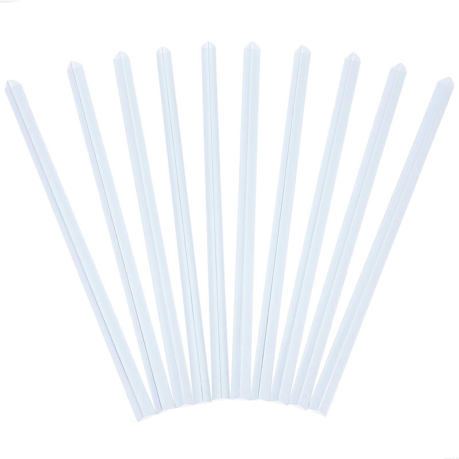 20pcs Reusable Slide Binders Bookbinding Book Clips Plastic Slide Binders Book Binders Bar for Binding