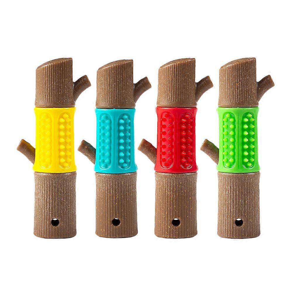 4Pcs Dog Chew Toy Grinding Dog Toy Dog Molar Toy Pet Puppy Toy Puppy Teething Plaything