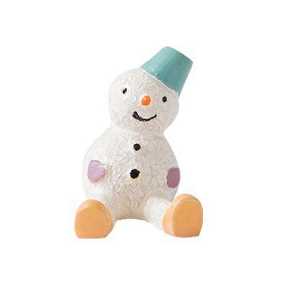 Cartoon Home Multi-functional Power Plug Hook Wall Plug Holder Storage Rack (Snowman)