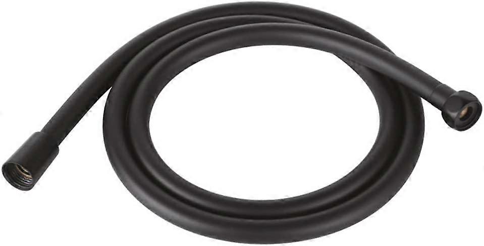 2M Shower Hose - 360 Twist PVC - Explosion Proof - Black
