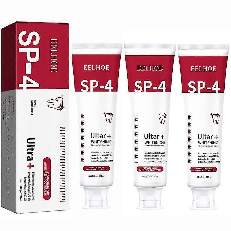 1-3 STÜCKE Sp-4 Probiotika Whitening Zahnpasta Aufhellung & Fleckenentfernung Zahnpasta