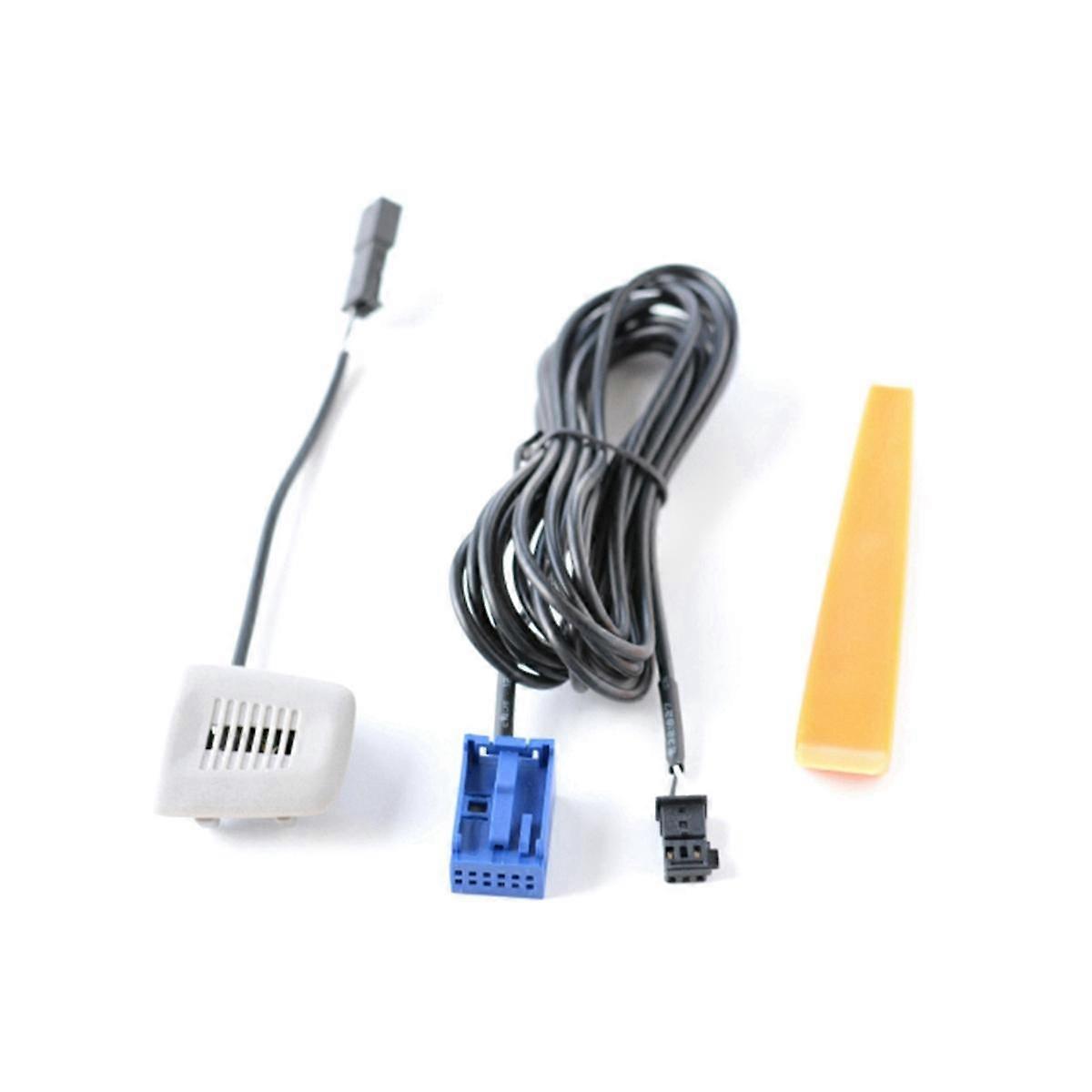 Bil CD Changer Mikrofon Mikro-telefon Bluetooth Kabel Adapter För E90 E91 E92 E93