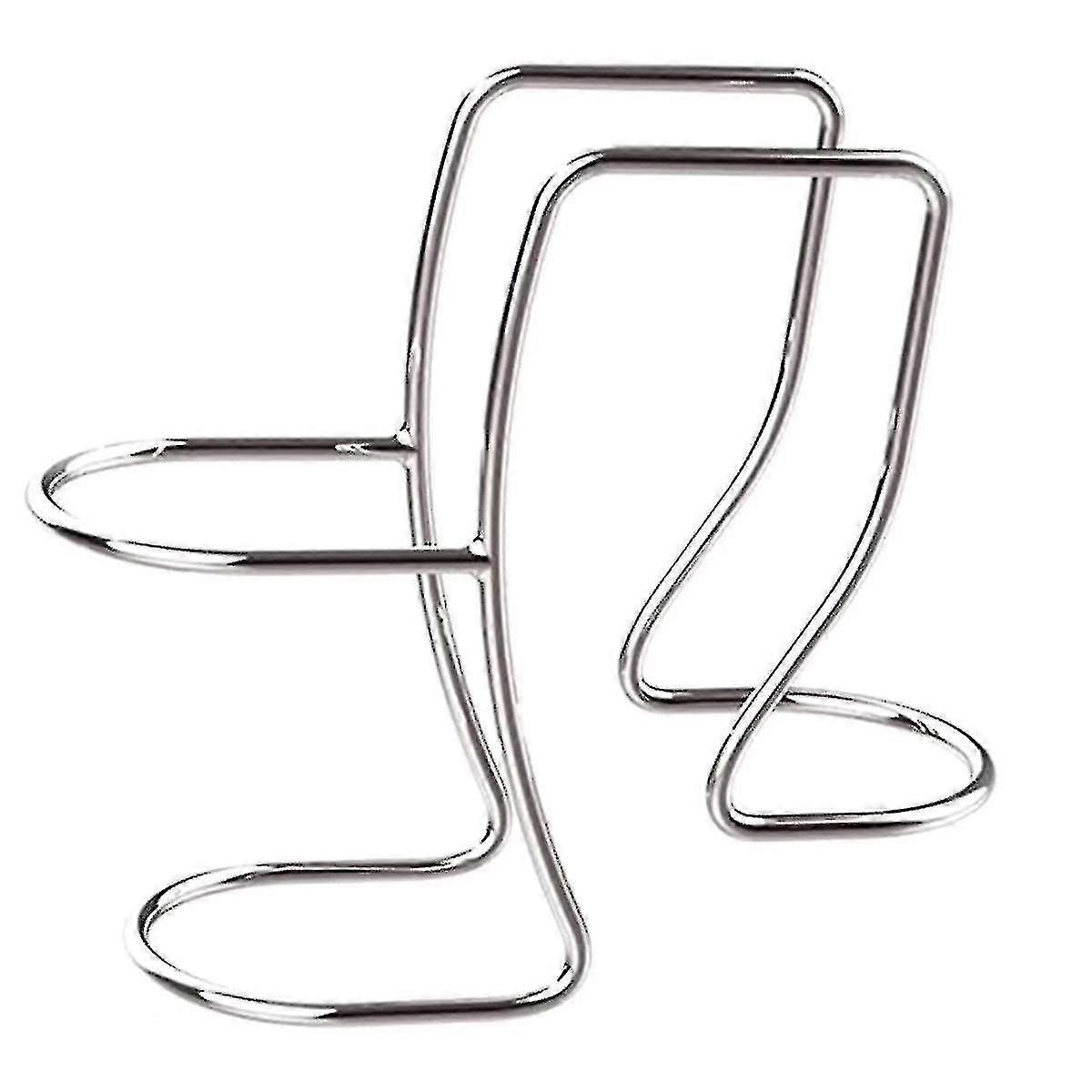 מכונת כביסה נירוסטה מחזיק צינור ניקוז וו, מהדק צינור כיור שירות אוניברסלי, קליפ מדריך צינור אמבט כביסה