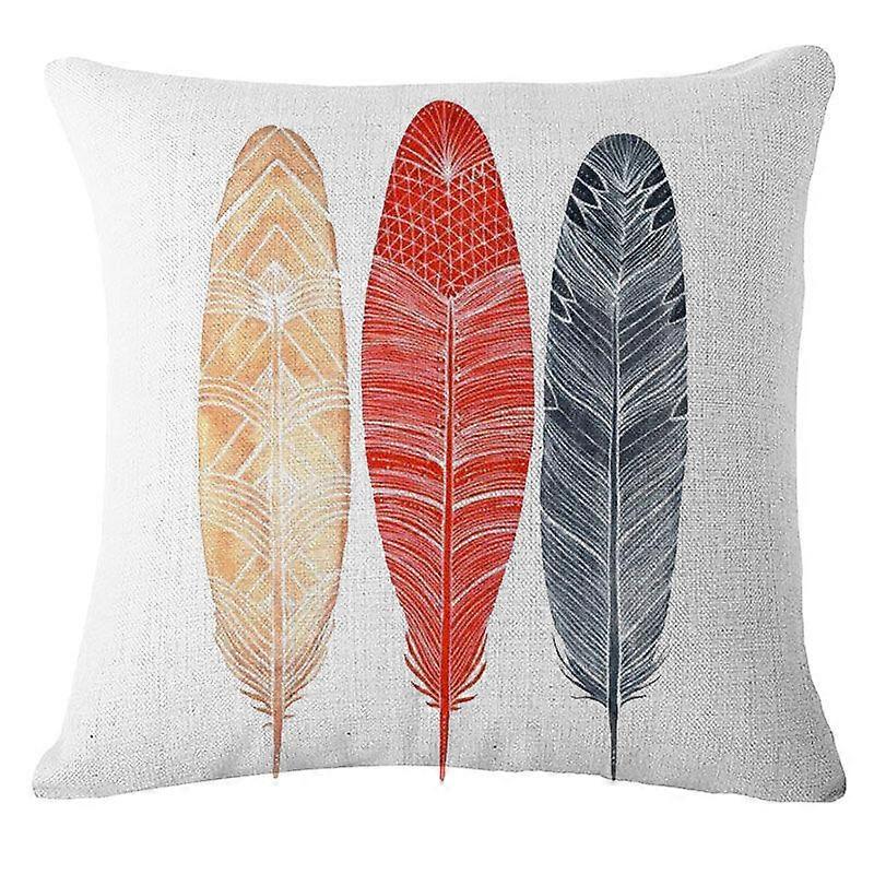 契約羽毛コットンリネンスロー枕カバークッションカバー家の装飾デザイン628jpjcjh