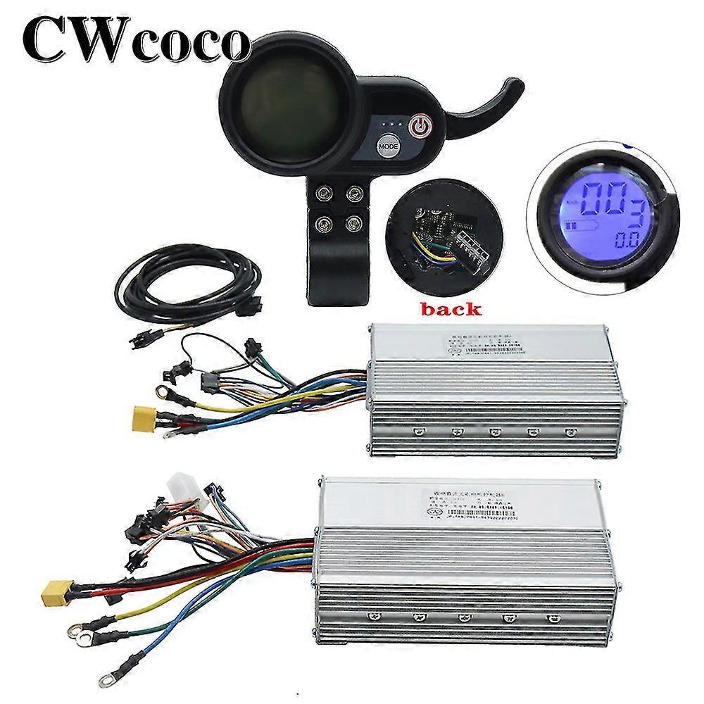 48v25a 52v25a 60v25a 50a Jp Ebike Electric Bicycle Scooter Controller Dual Drive Lcd Display Brushless Dc Dual Drive Controller