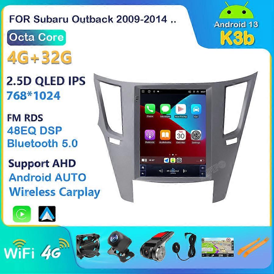 Android 10.4 inch Tesla screen car GPS radio navigation for Subaru Outback Impreza Legacy 2009 2010 2011 2012 2013 2014