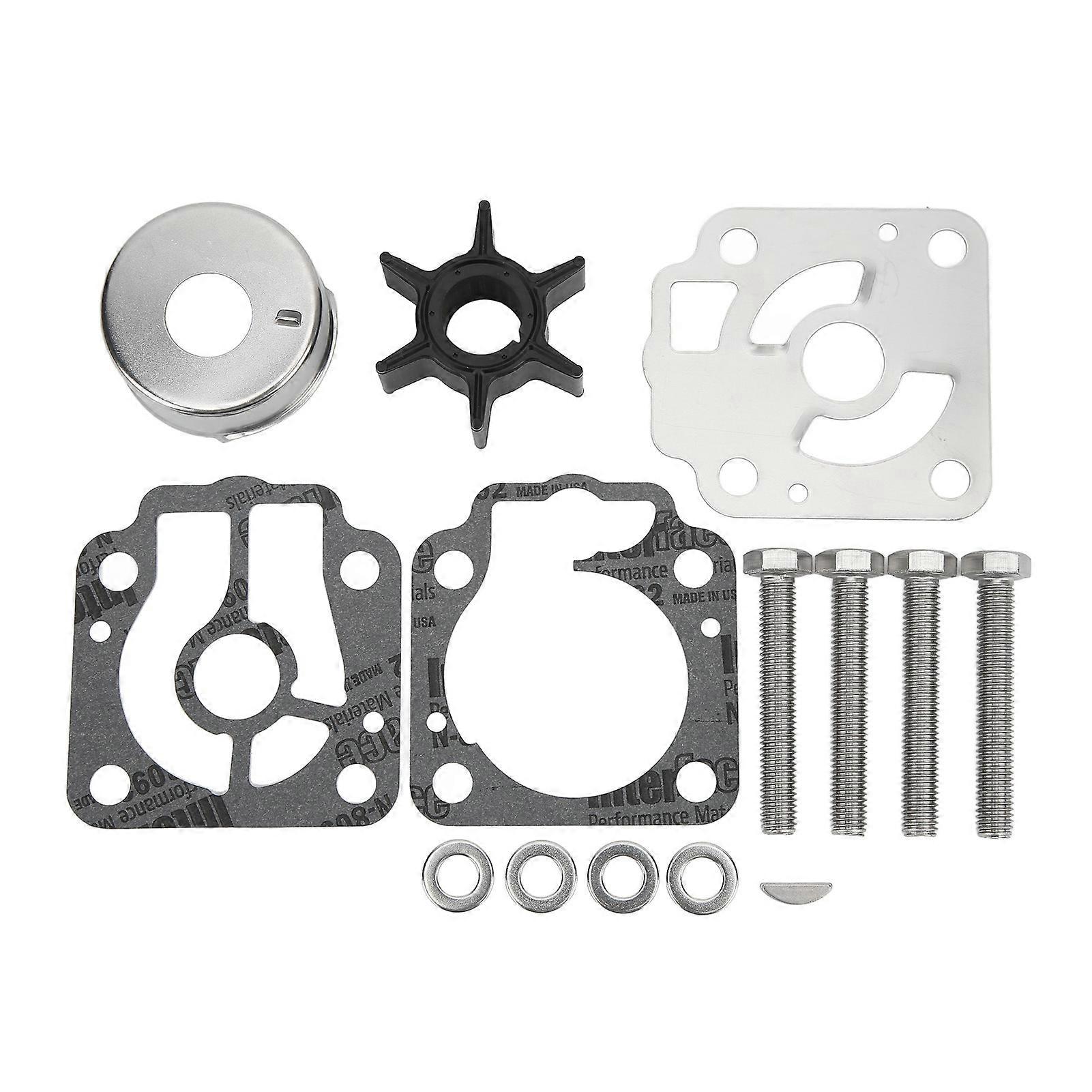 14pcsウォーターポンプインペラ修理キット3T5?87322?3日産トーハツ40/50 HPの交換