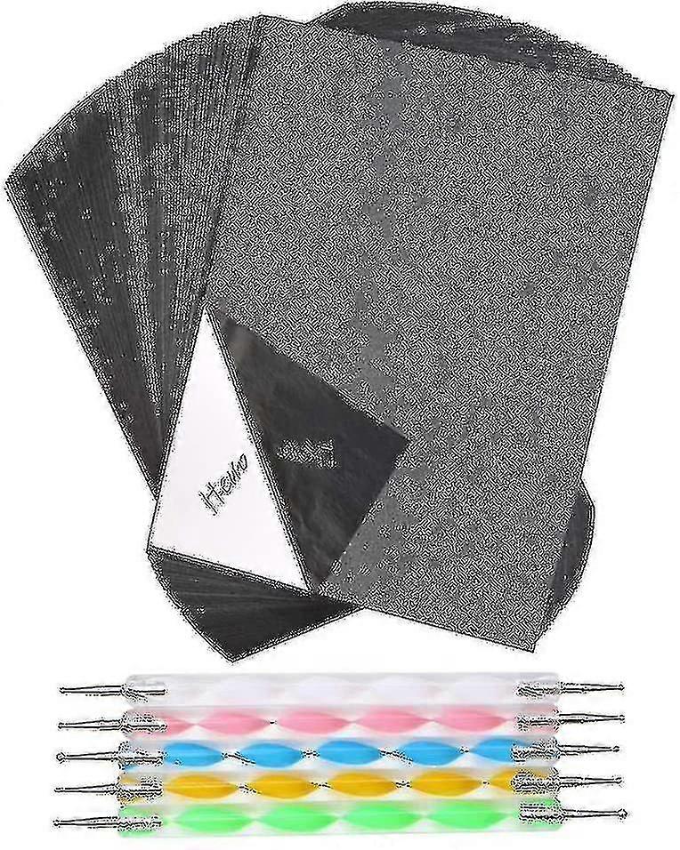 100 Sheets Carbon Paper, A4 Graphite Paper Transfer Paper, Carbon Paper