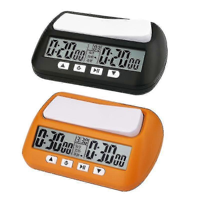 Professional Chess Clock Digital Watch Count Up Down Timer Board Game Stopwatch