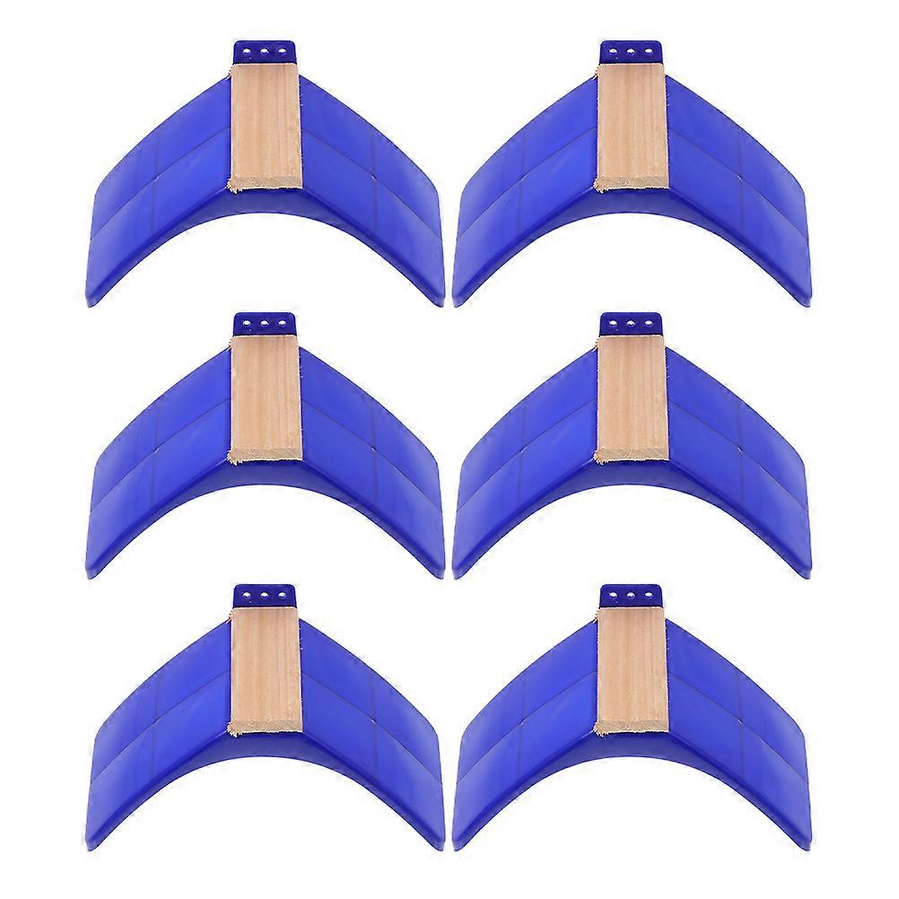 6pcs Bird Wooden Rest Stand Pigeon Perch Rack Home Plastic Pigeon Perch Frames