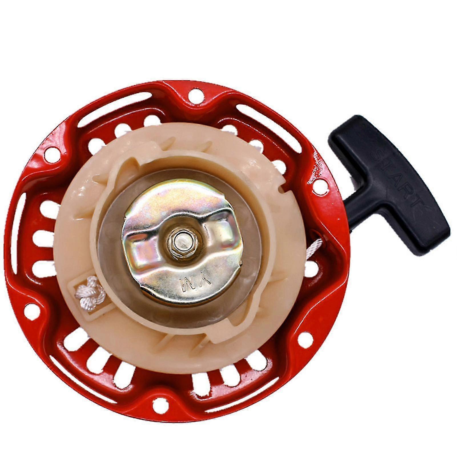 Retroceso Starter Pull Start Predator con 3/6 agujeros de tornillo Lawnmower Engine Power Equipment Tool