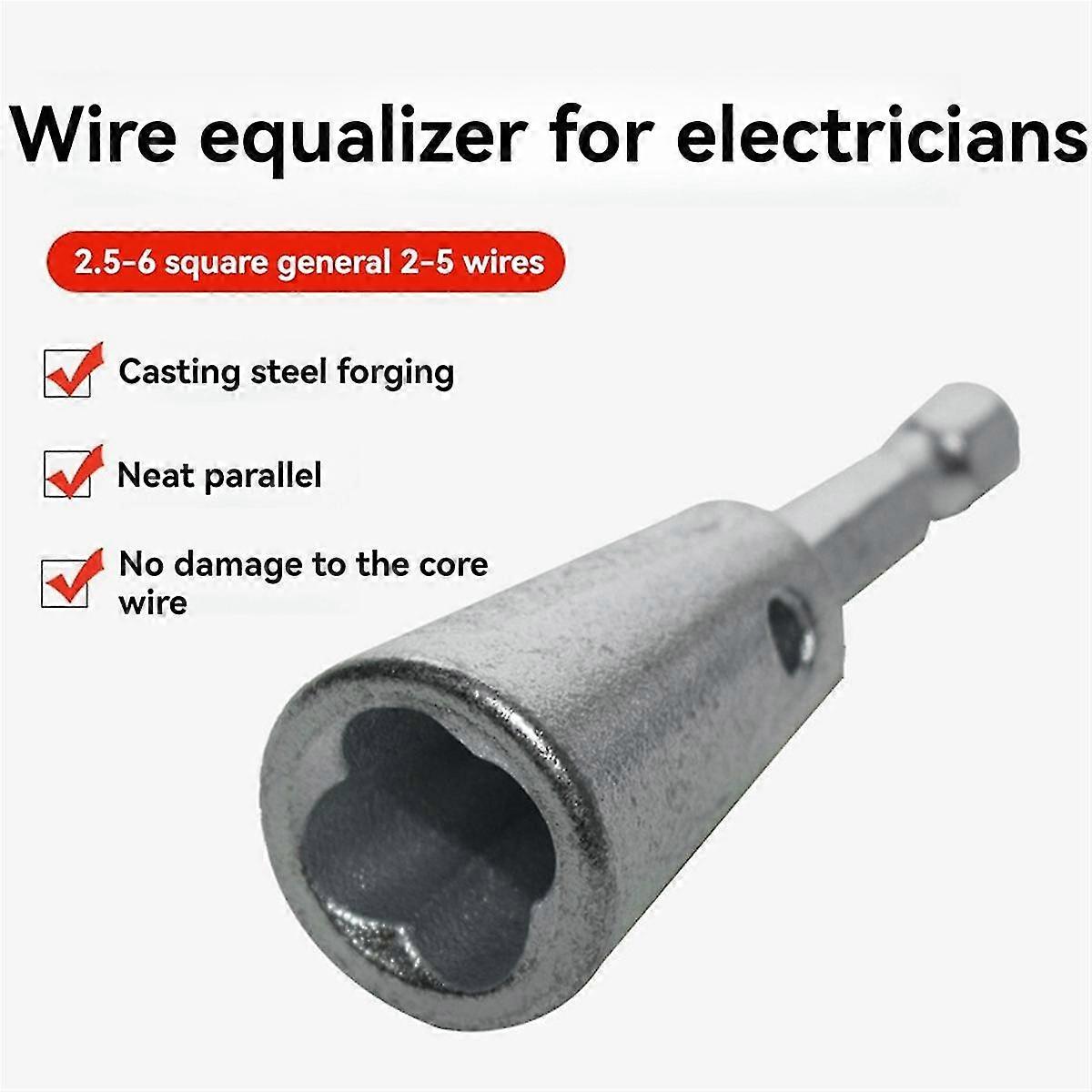 Hexagonal Handle Wire Stripper Electrician Special Fast Wire Stripper Wire Twisting Universal Tool Wiring Connector