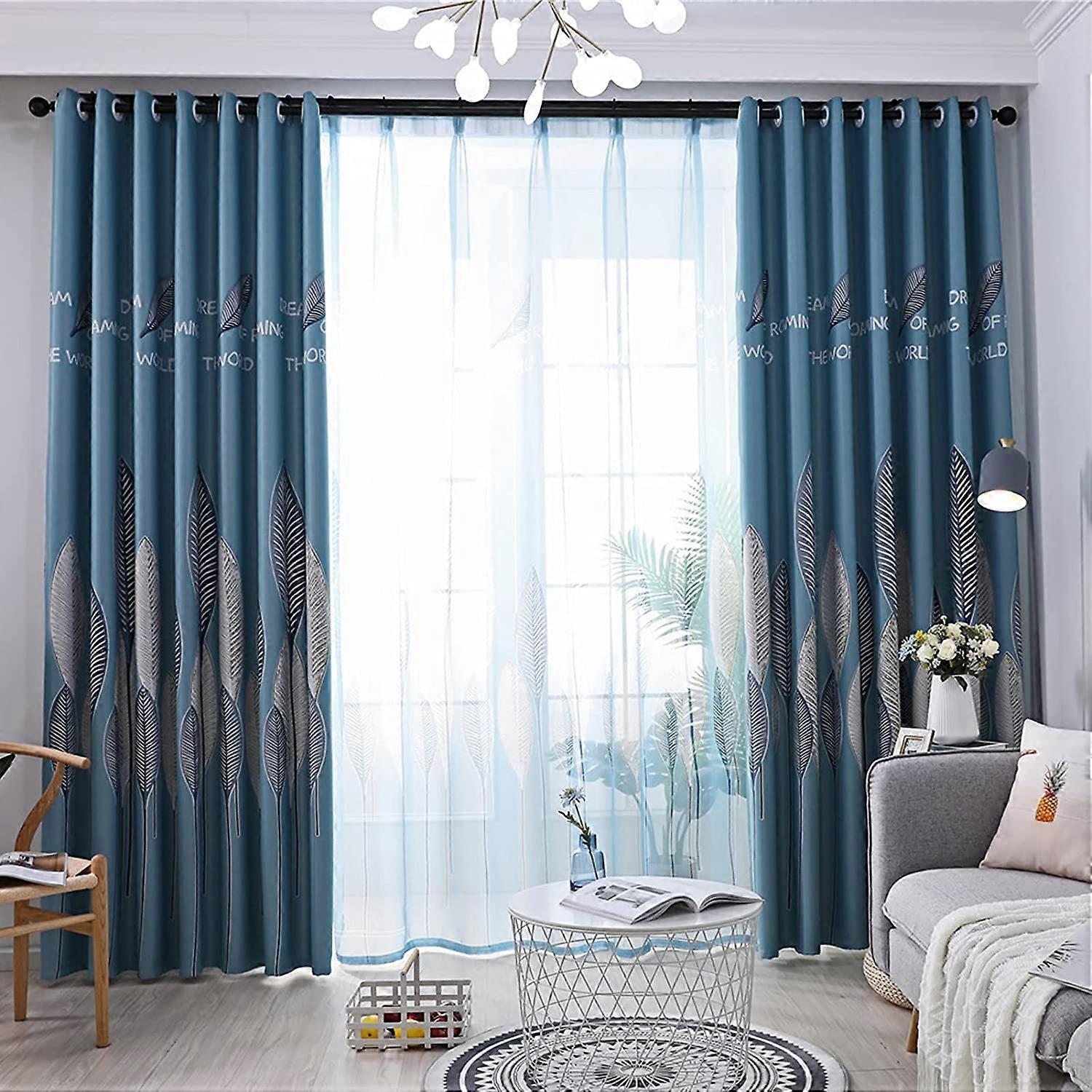 Tenda Oscurante A Strisce Sfumate – Pannello Per Finestra 140x245cm (Circa) – Camera Da Letto E Soggiorno, Tessuto Dacron, Colore Grigio - 2
