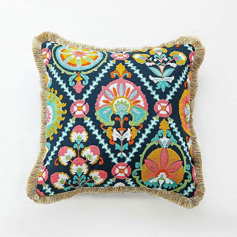 1 Pack Cotton Linen Throw Pillow Covers