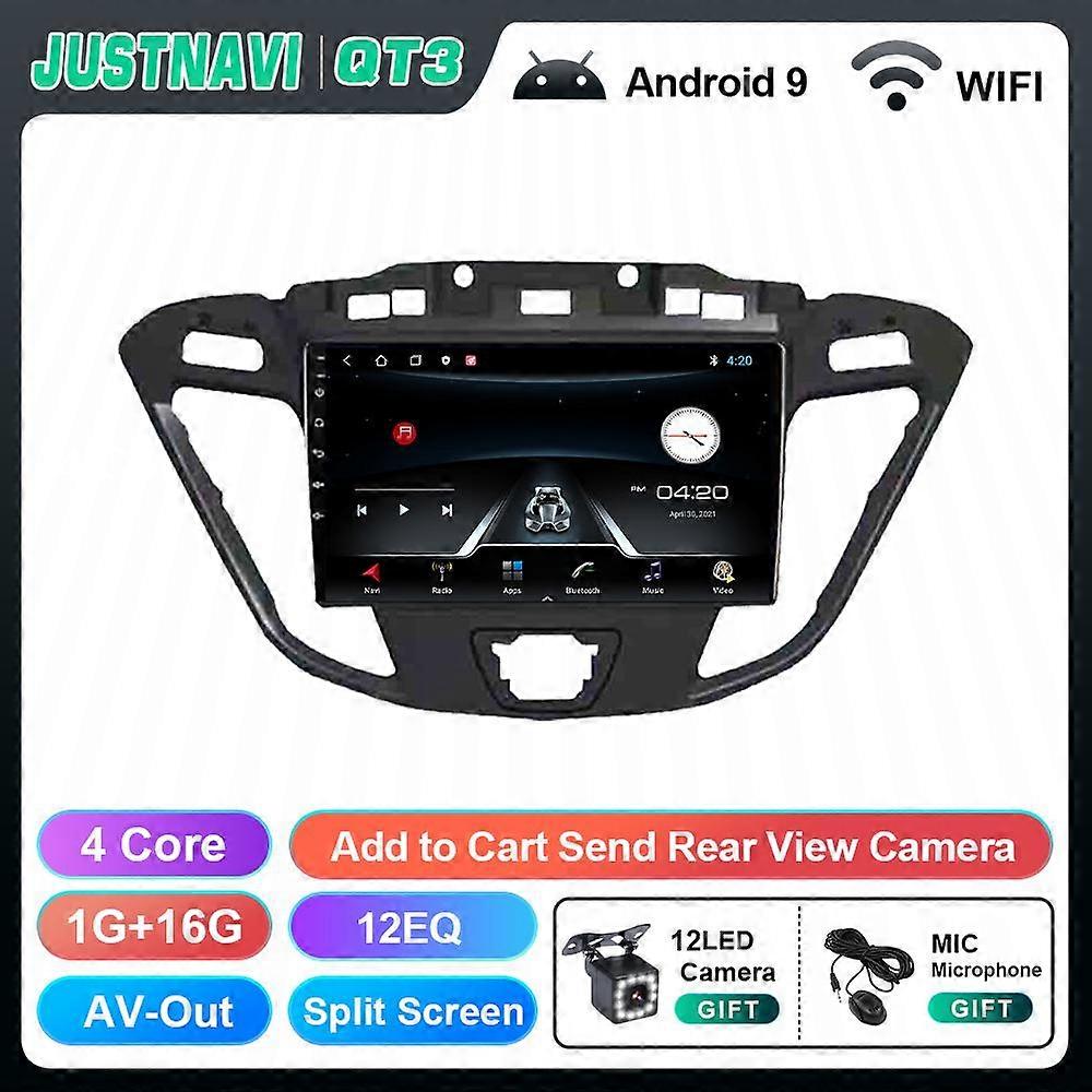 QT5 For Ford Transit Custom 2013 - 2018 Car Radio Multimedia Video Player OBD GPS Navigation Stereos Auto Carplay DSP