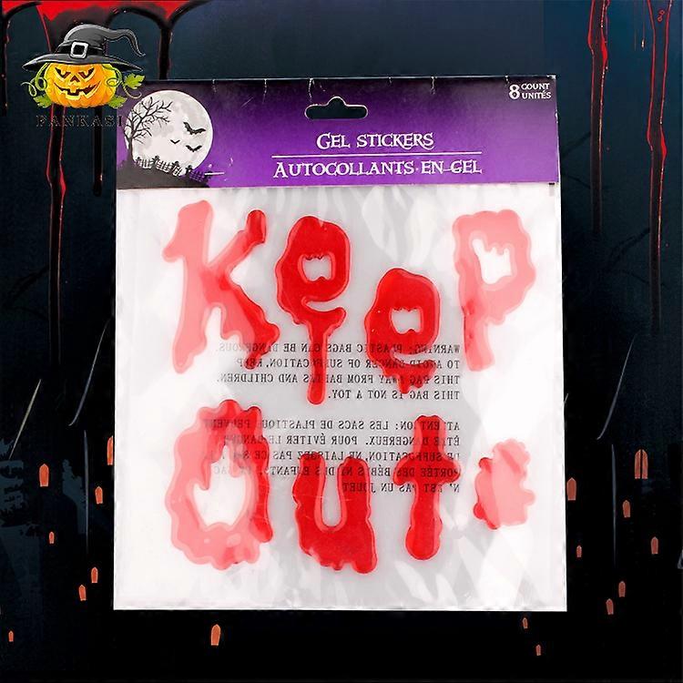 Bloody Handprint Window Clings