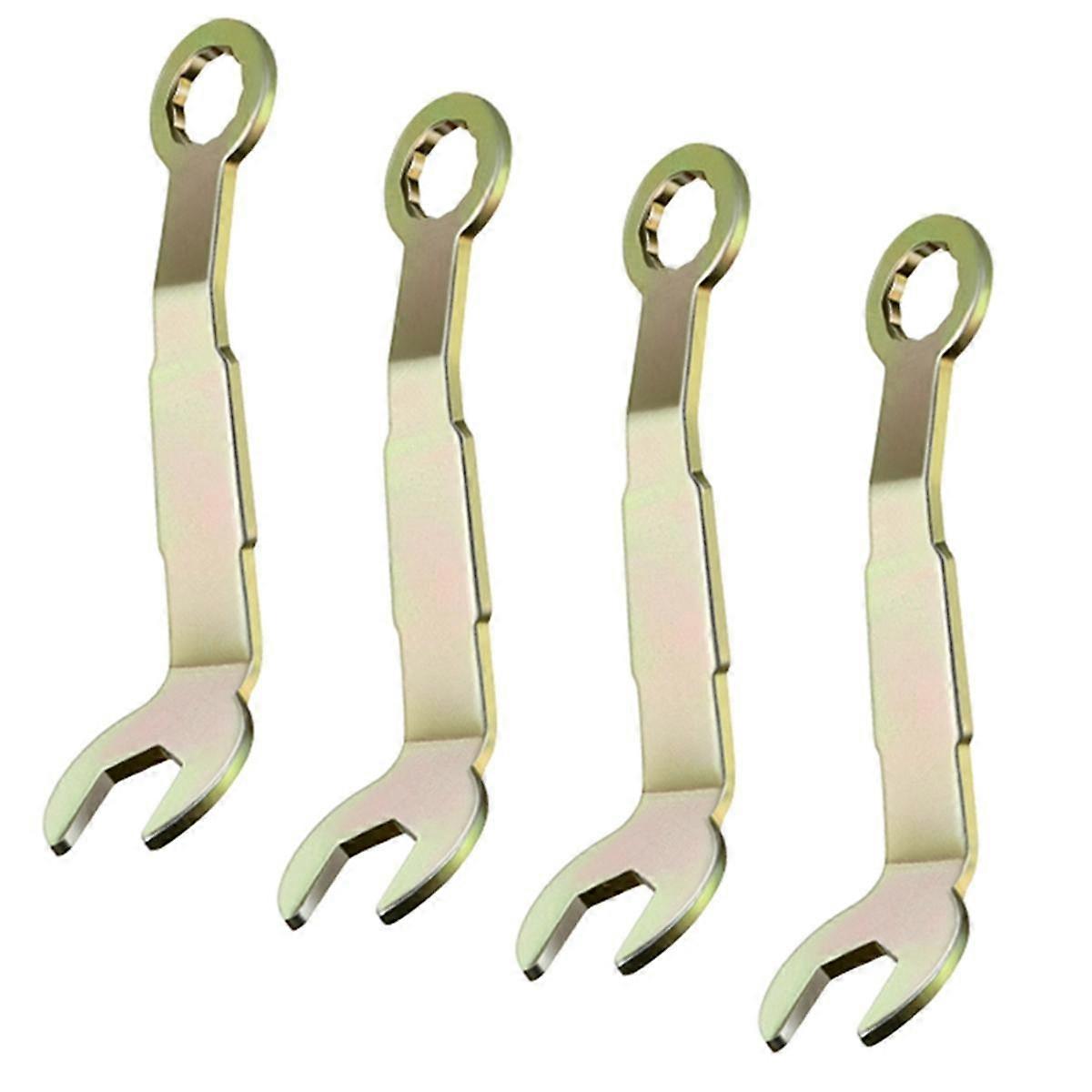 4Pcs Pivot Adjustment Wrench for Sliding Door Hanger, Adjustment Pocket Wrench for Closet Door, 3/8