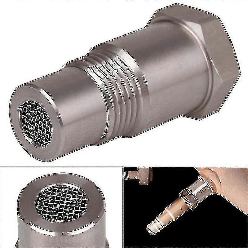 2pcs Car Cel Fix Check Engine Light Eliminator Oxygen O2 Sensor Adapter M18x1.5