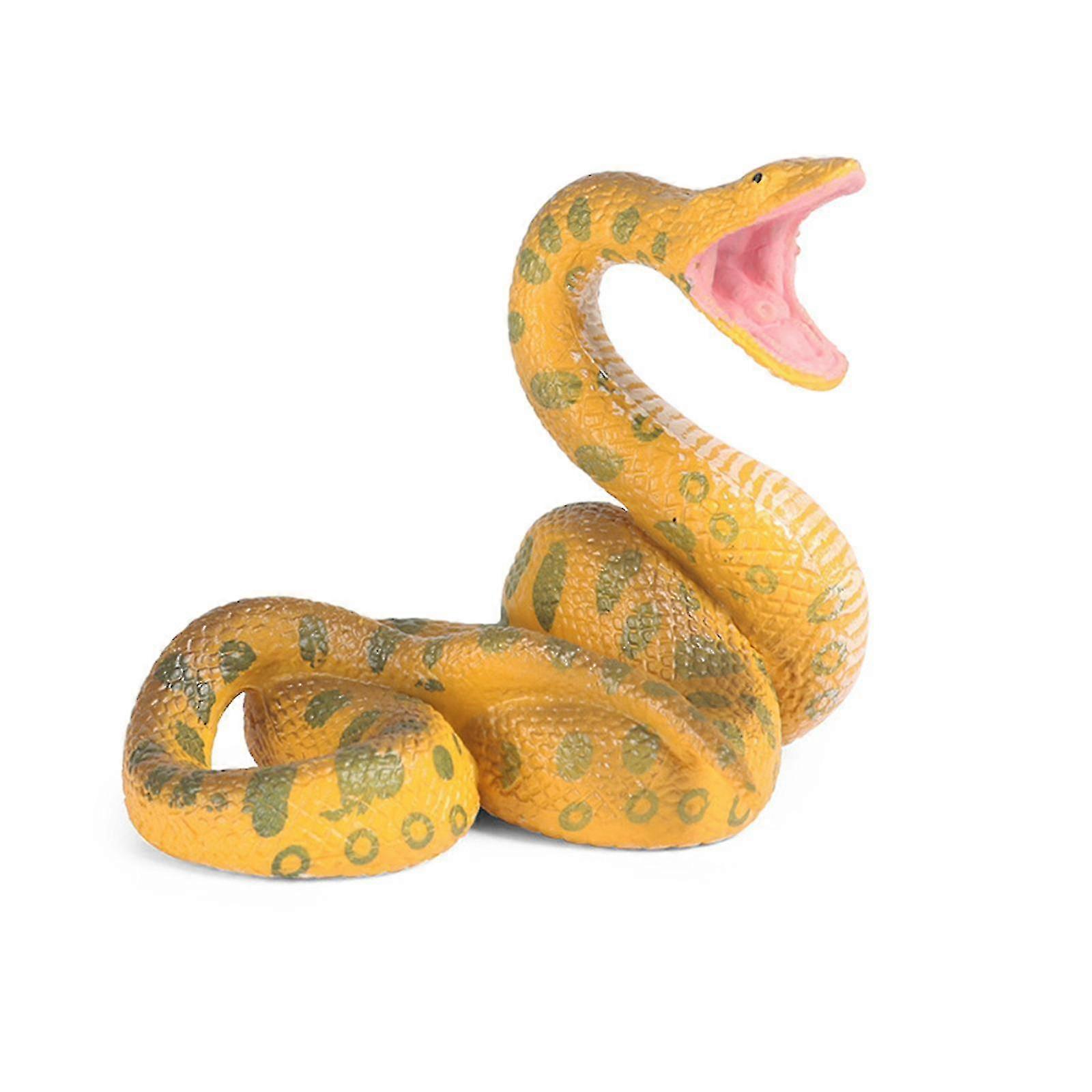 Simulation Python Halloween Toys Joke Durable Boy's Gifts Education Model Party Decoration Artificial Snake