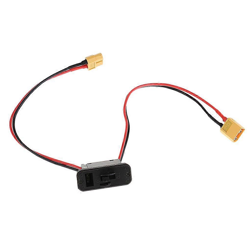 Durable Plastic XT60 High Current Battery Switch with 200mm Wire
