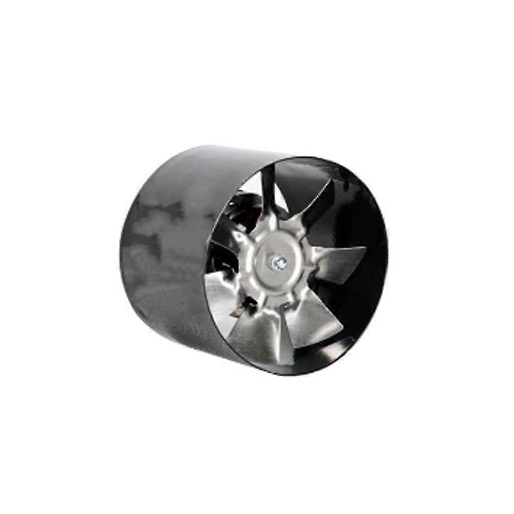 6inch Silent Bathroom Kitchen Inline Wall Mounted Ventilation Extractor Fan black