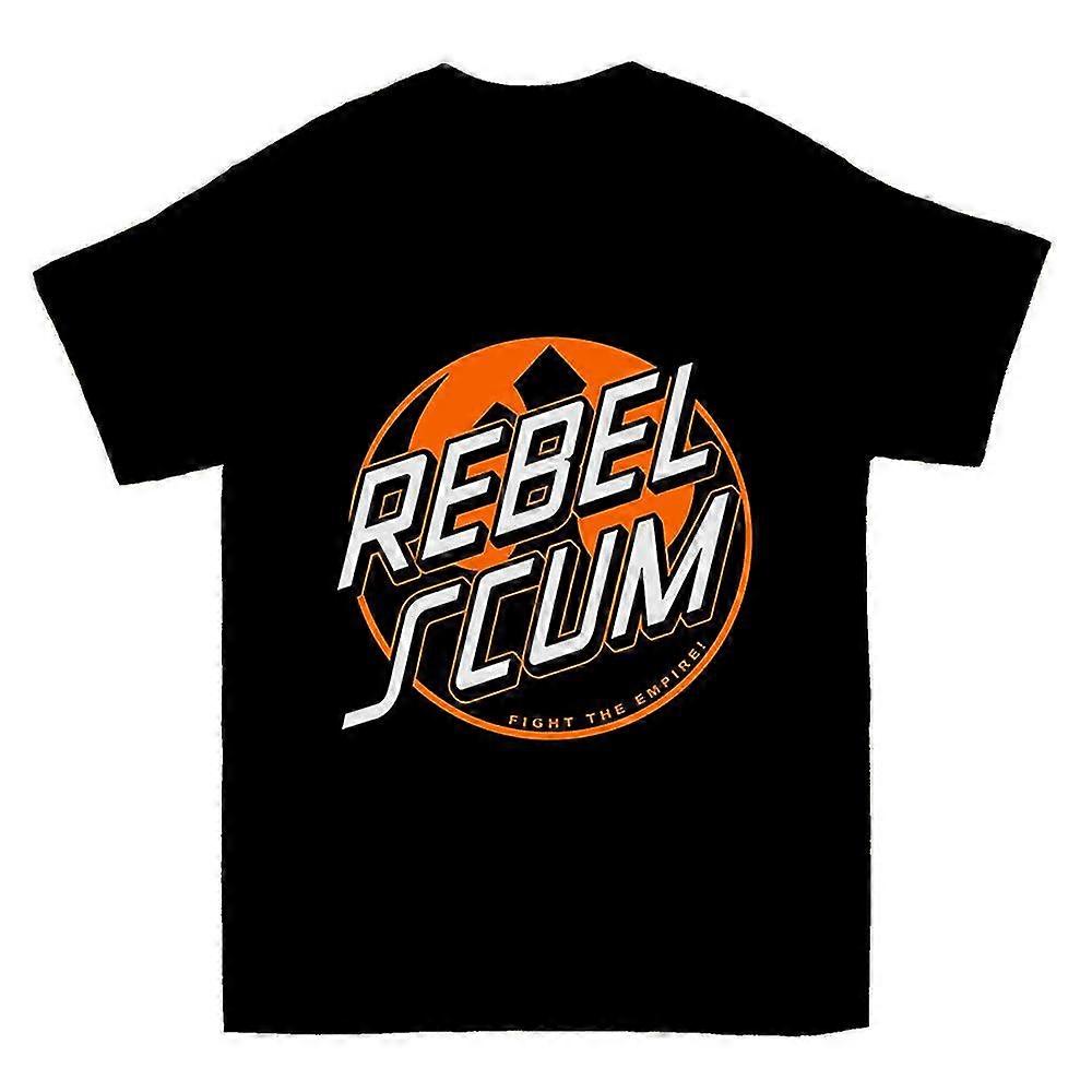Rebel Emblem Orange T-shirt