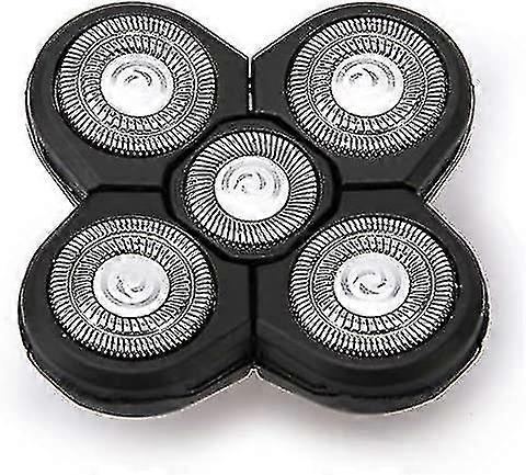 Razor Replacement Blade, 5-head Beard Knife Replacement Blade Easy To Install Ele