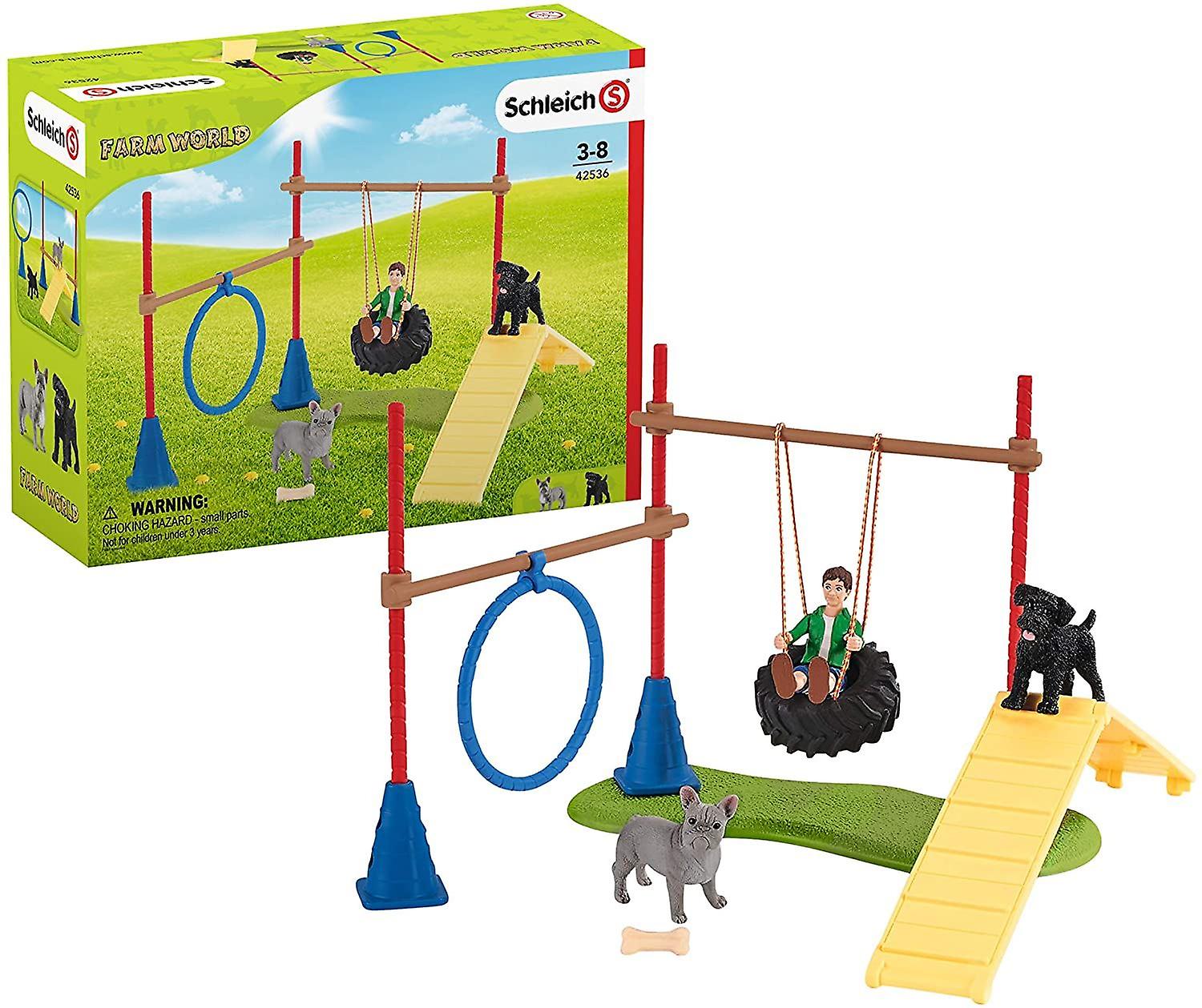 Schleich Farm World Puppy Agility Training