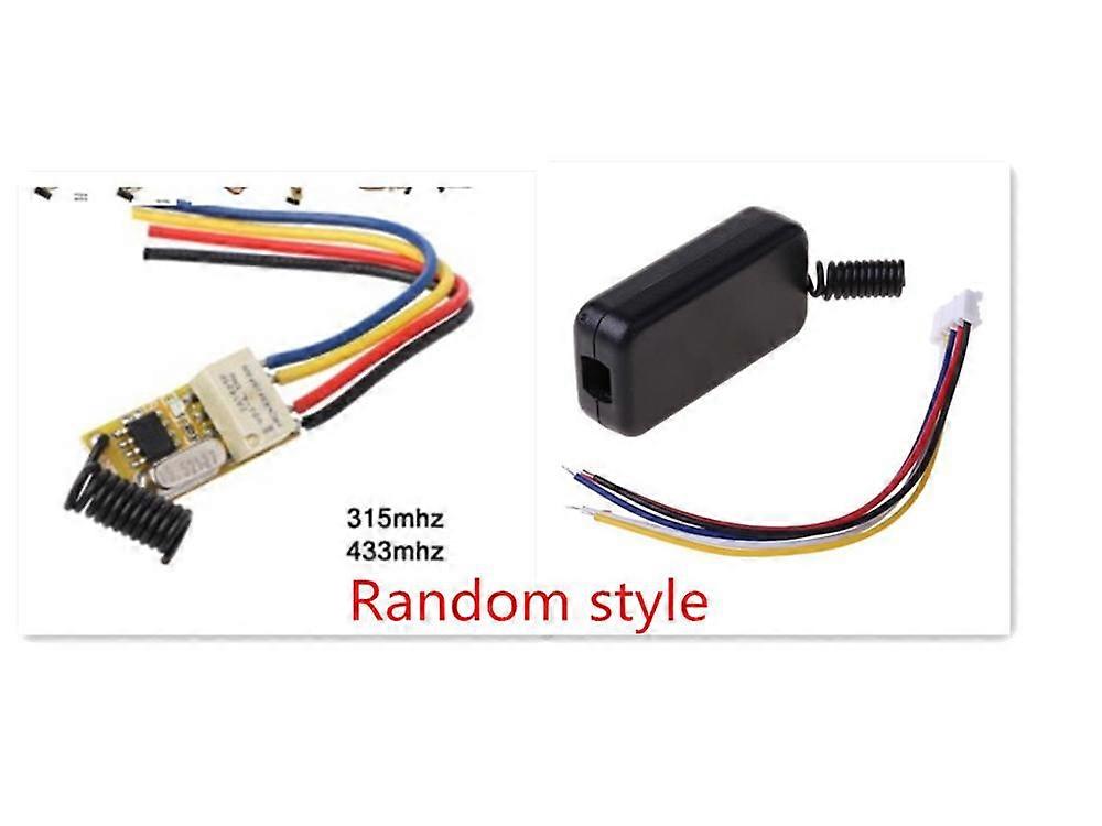 Relay Remote Switch DC3.7V 4.2V 5V 6V 7.4V 8.4V 9V 12V Output 0V Dry Contact Relay Switching Value NO COM NC 315MHz 433MHz