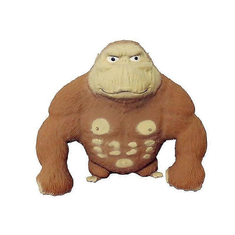 Nowość Squeeze Toys Elastic Decompress And Stretch Stress Relief Toy dla Dzieci I Dorosłych, Gorilla Green Head Fish Piggy Dog