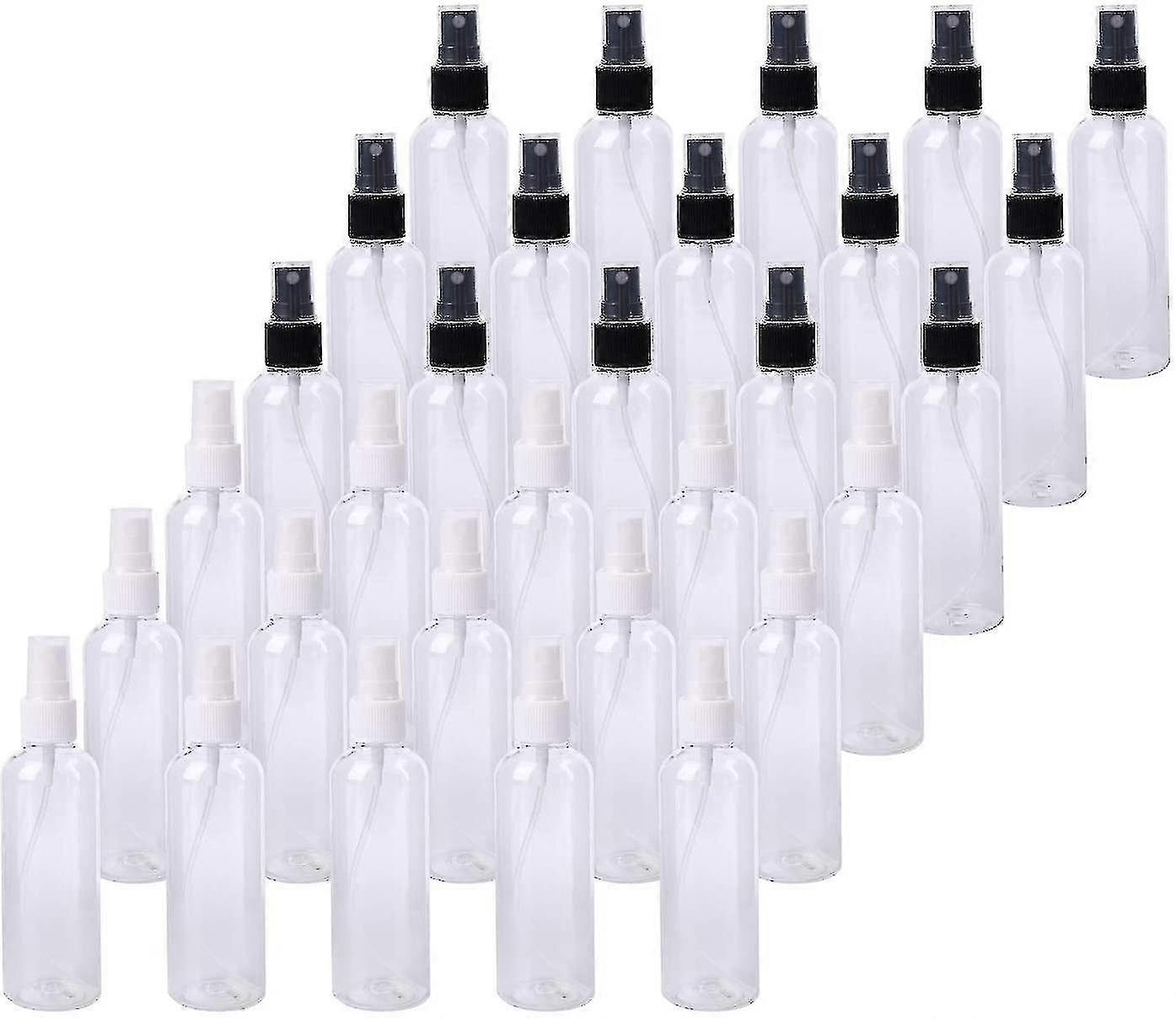 30 x 100ml forstøver klar spray flaske tom påfyllbar