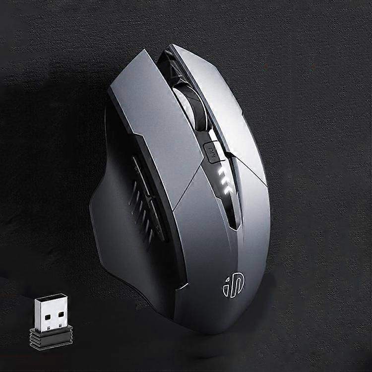 Inphic A1 Mouse, Colour: Gray Wireless+Bluetooth 4.0+Bluetooth 5.0 Gray Wireless+Bluetooth 4.0+Bluetooth 5.0