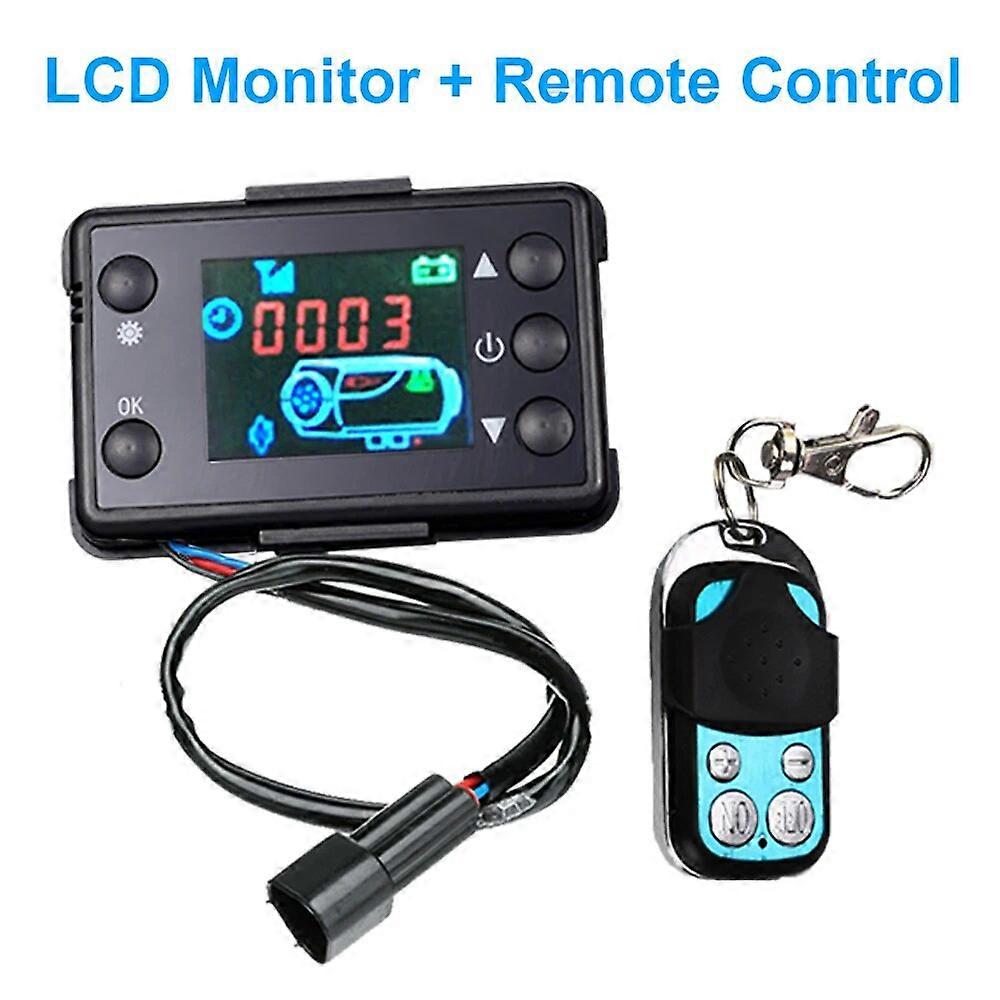 For 12V 5KW Control Board Motherboard LCD Monitor Switch Remote Control Car Air Diesel Parking Heater Car Heater Accessories