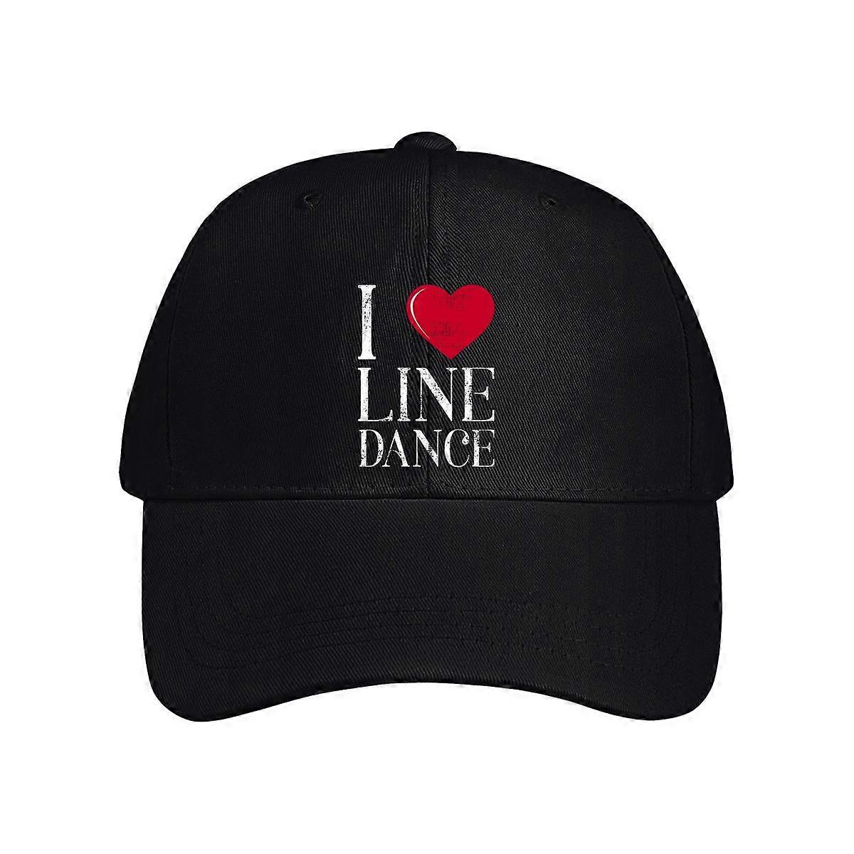 I Love Line Dance Baseball Cap