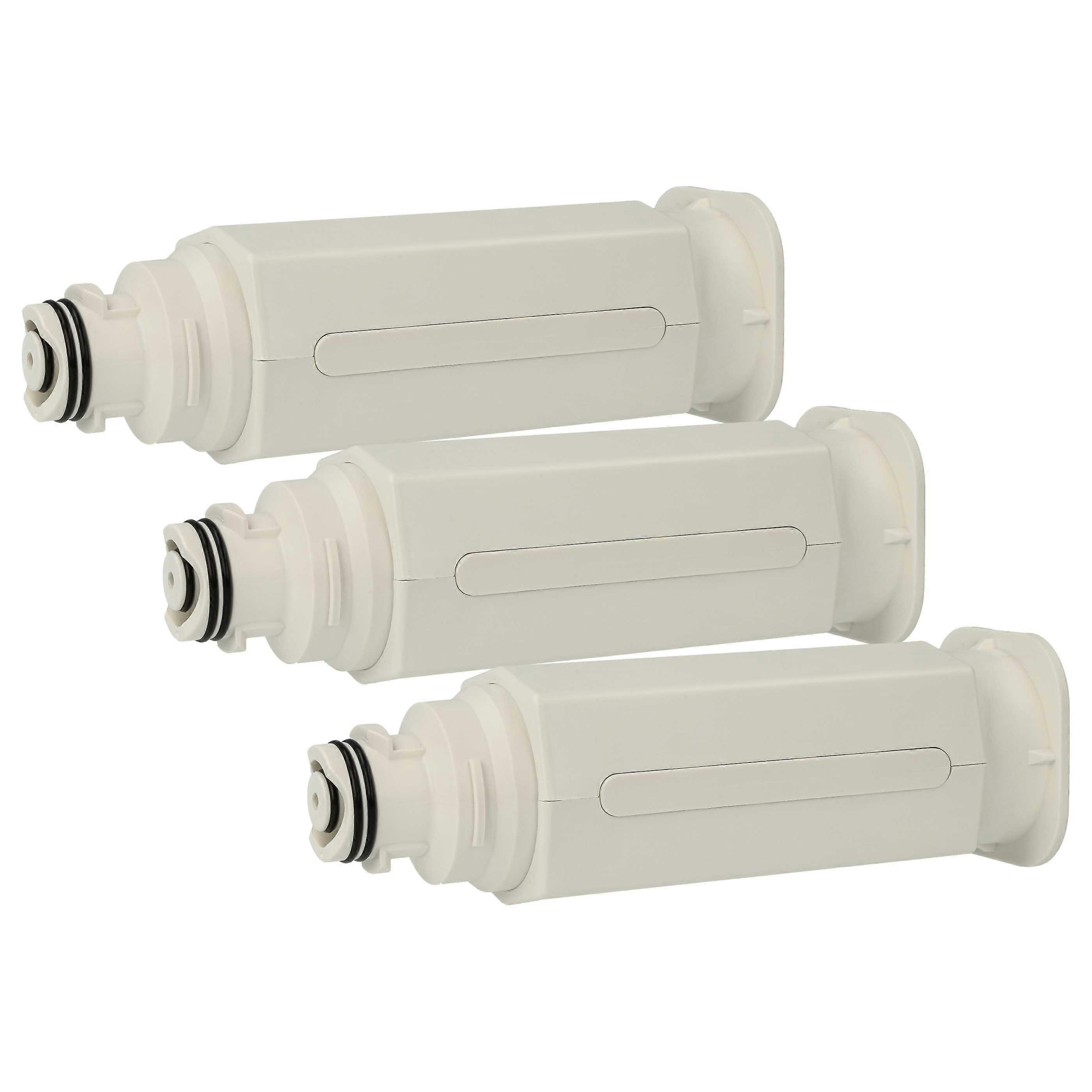vhbw 3x Filtr wody Filtr z wkładem filtra kompatybilny z lodówką Samsung RF23R6201SG, RF23R6201SR, RF23M8960S4/AA, RF23R6201DT, RF23M8960S4