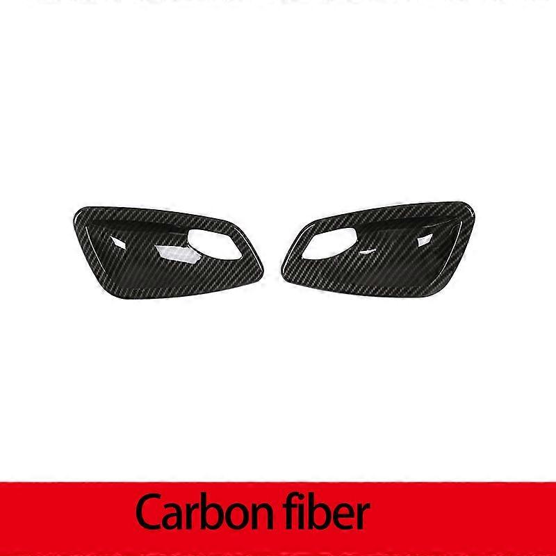 Για τη BMW 3 σειρά E90 2005-2012 εσωτερικό ABS ανθρακονήματα πορτών πορτών αυτοκινήτων εσωτερικό πορτών μπολ πορτών διακοσμήσεων αυτοκόλλητα αξεσουάρ αυτοκινήτων