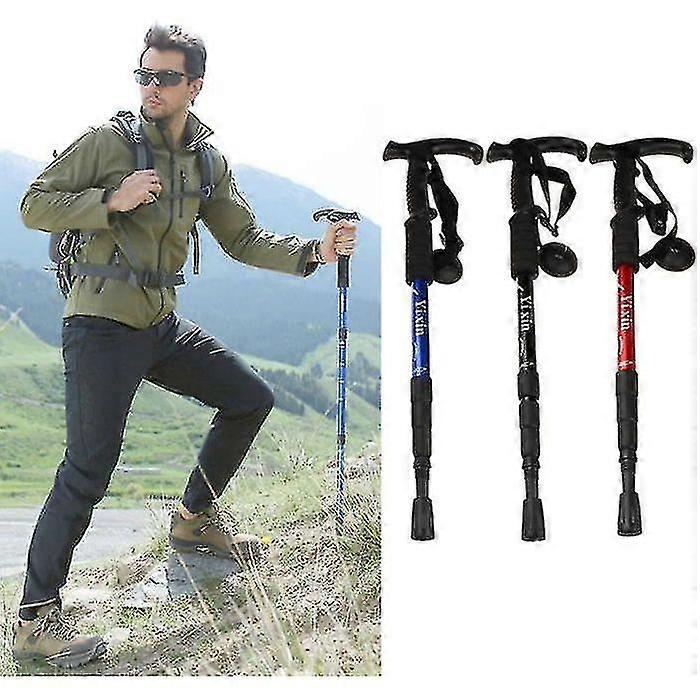Bastones de trekking al aire libre