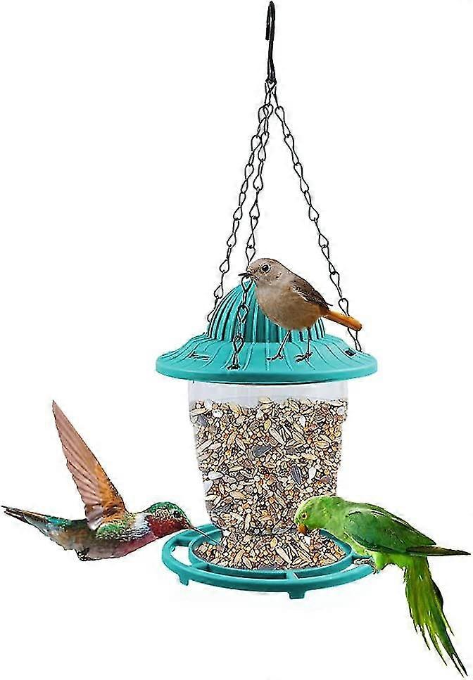 Hanging Wild Bird Feeder, Collapsible Hummingbird Feeder Small Panorama Bird Feeder