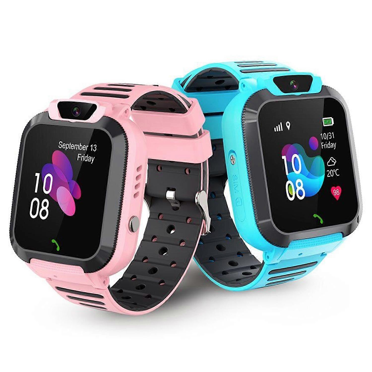 Kids Smart Watch SOS Call Location Tracker SIM 2G Camera Voice Chat IP68 | Safe Cell Phone and GPS Tracker Watch | Calling & Text Messaging | SOS Aler