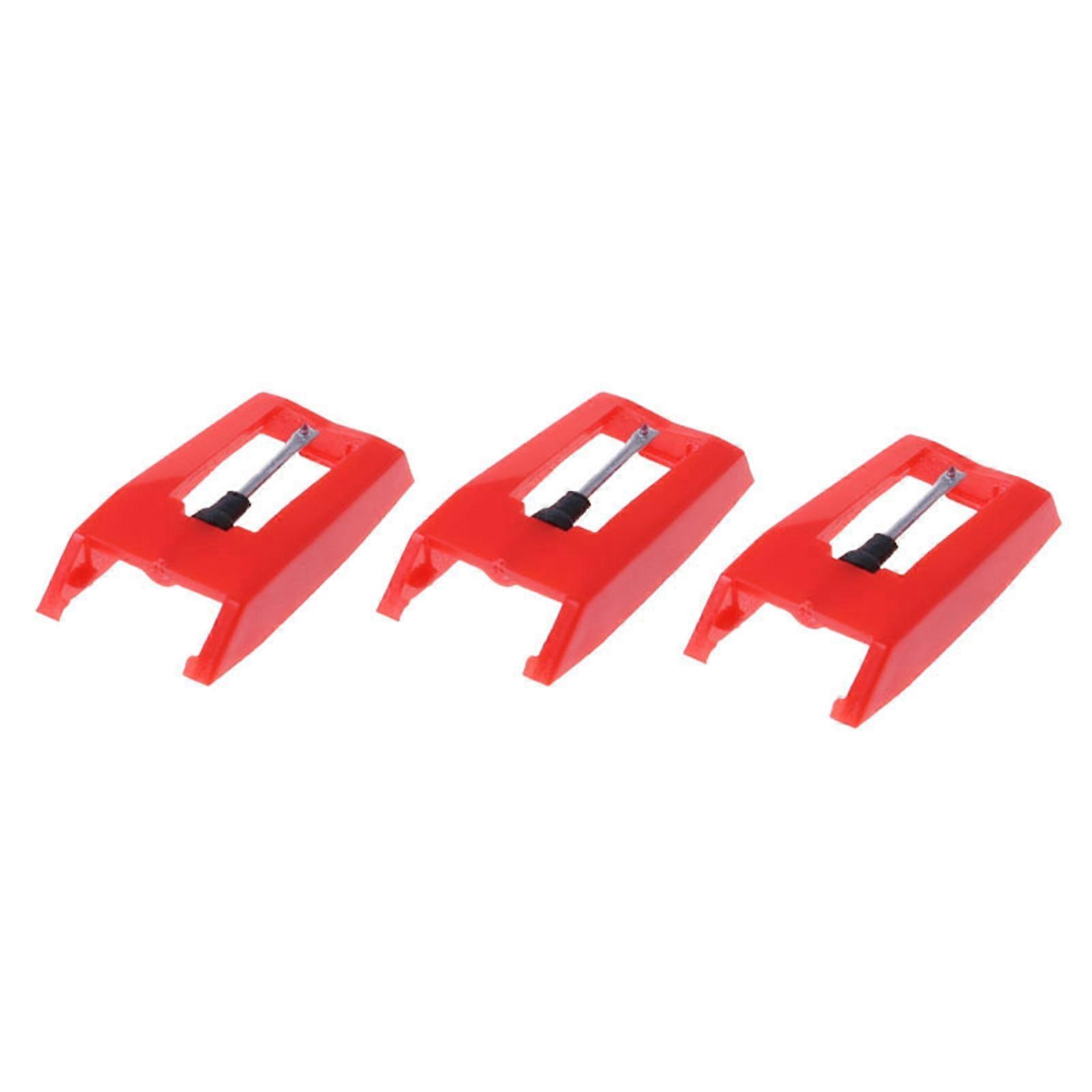 3Pcs/pack Phonograph LP Vinyl Player Needles Turntable Stylus Replacement