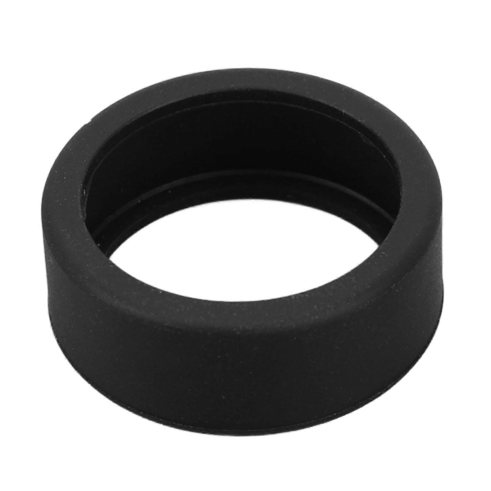 Silicone Ring Cover Multipurpose Soft Flexible Protective Scratch Resistance Smart Ring Protector Elastic Case M for Size 11 12 13 Black