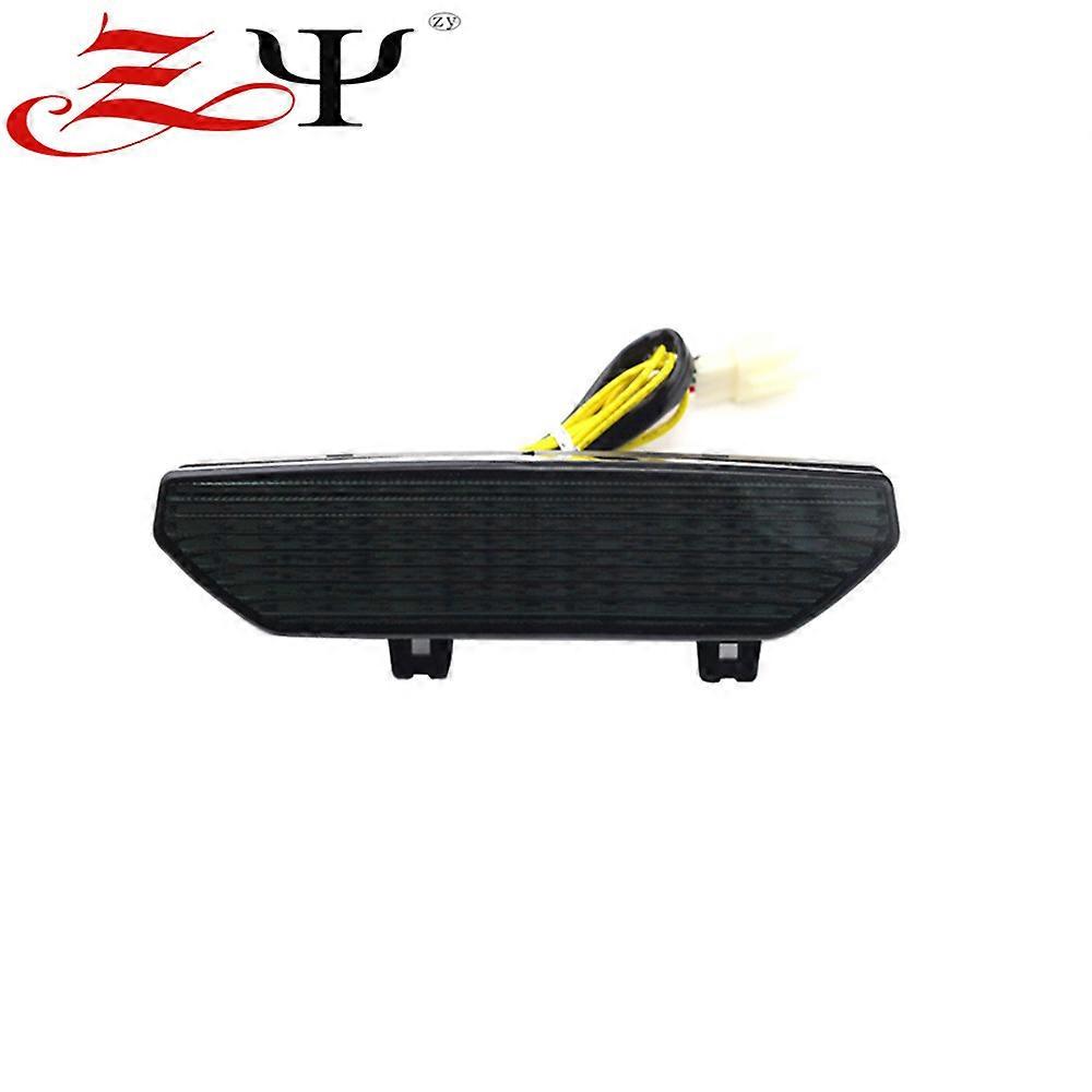 Applicable motorcycle Kawasaki 636 ZX6R 07-08 LED modified brake band turn signal function taillight