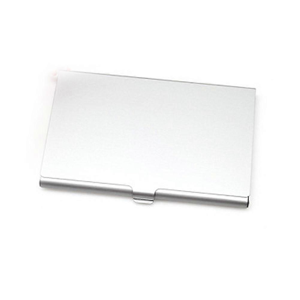 Metal Business Card Holder Hand Push Card Case Bank Card Membership Package Ultra Thin Business Card Packaging Box Organizer