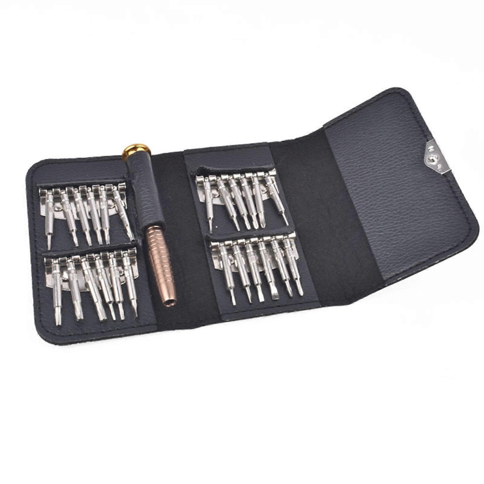 25 in 1 Screwdriver Set Simple Operation Anti-slip Handle Mini Nut Driver for Equipment Maintenance QinHai
