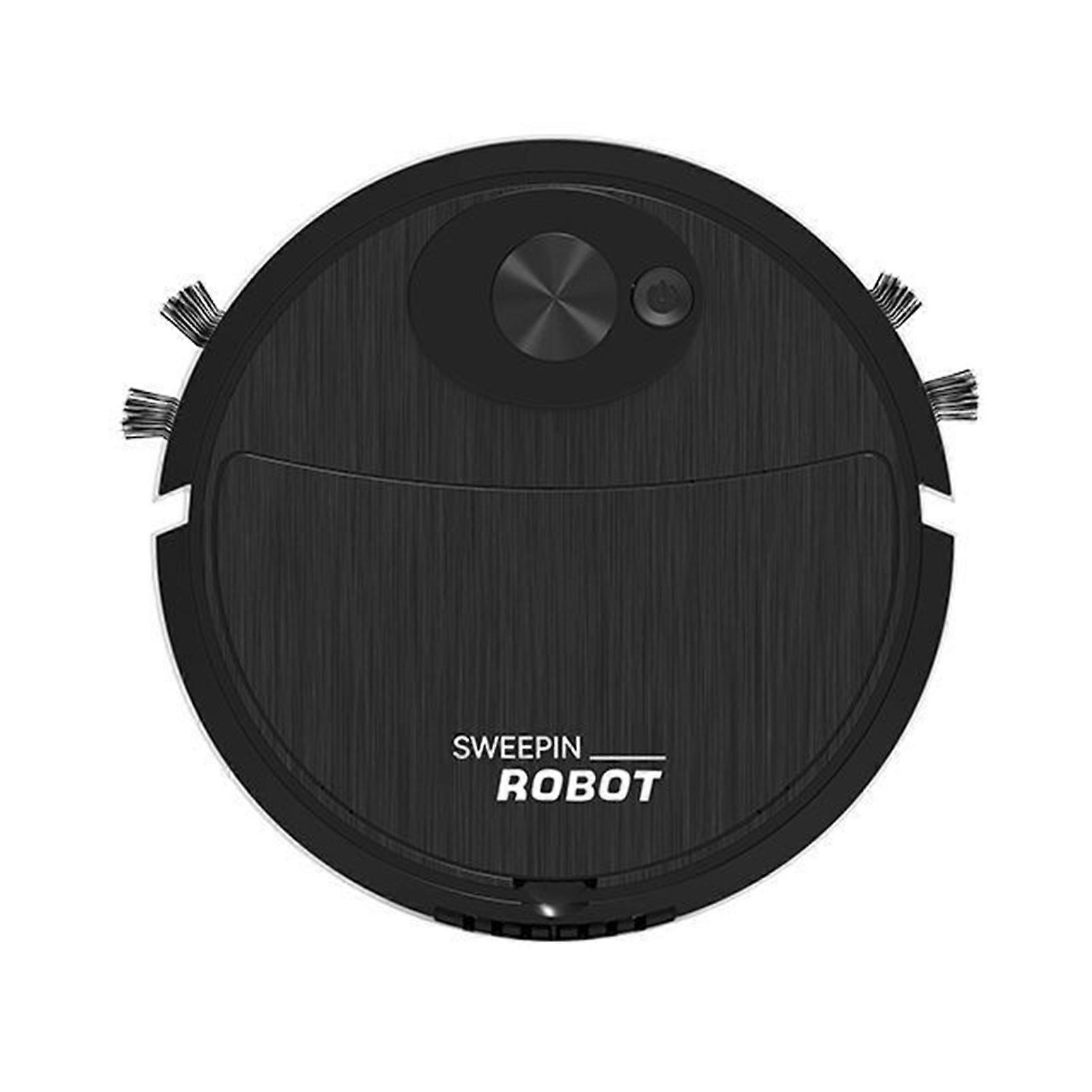 Intelligent Sweeping Robot Vacuum Cleaner Strong Suction Low Noise Rechargeable Ultra-Thin Automatic Sweeping Mopping Smart Robot QingHai