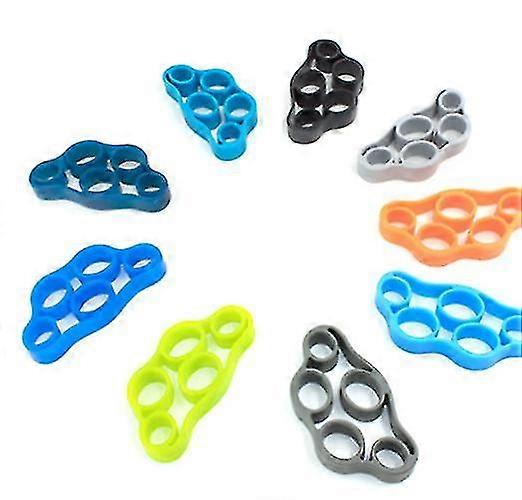 3 قطع قبضة اليد مقوي إصبع الممارس مجموعة قبضة المدرب حلقة الساعد قبضة تجريب إصبع نقالة إصبع التمرين