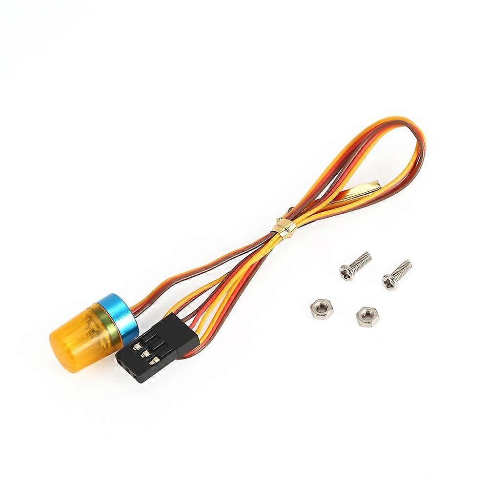 AX-511 Circular Ultra Bright LED Light Strobing-blasting Flashing Fast-slow Rotating Mode RC Police Firefighting Ambulance Cars